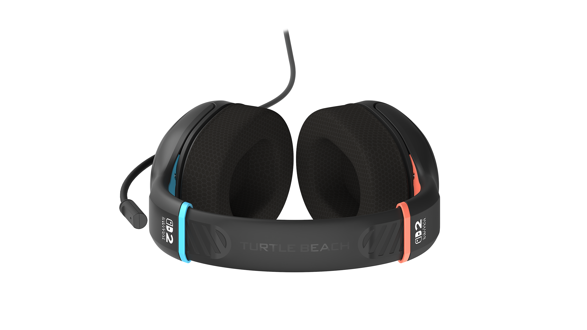 Turtle Beach | Airlite Fit Wired Gaming Headset | Charcoal Black + Rematch Wired Gaming Controller for Nintendo Switch 2 Bundle - Image 4