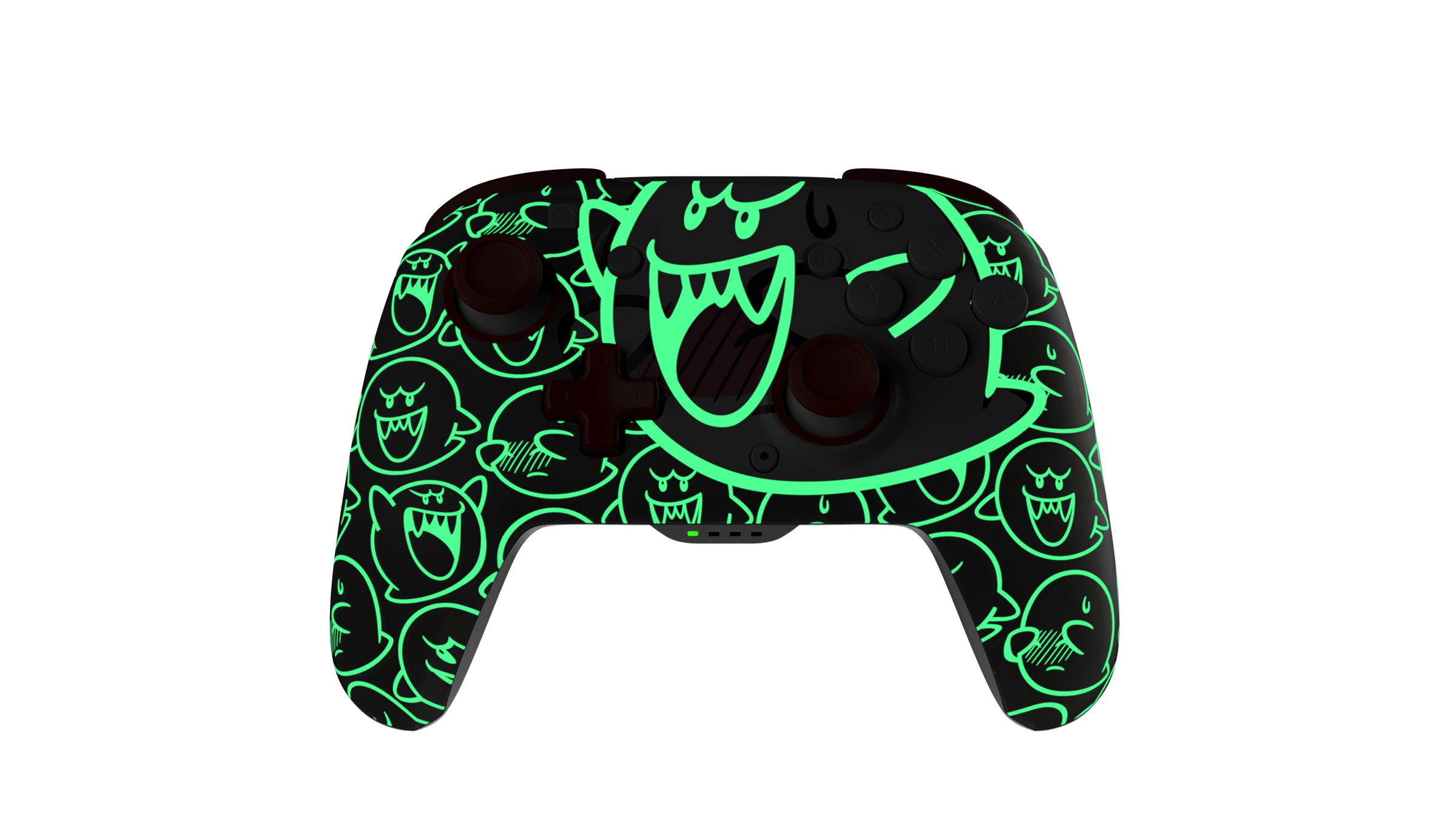 Turtle Beach | PDP Rematch Wireless Gaming Controller + PDP Travel Case Plus Glow | Boo | Nintendo Switch Bundle - Image 4