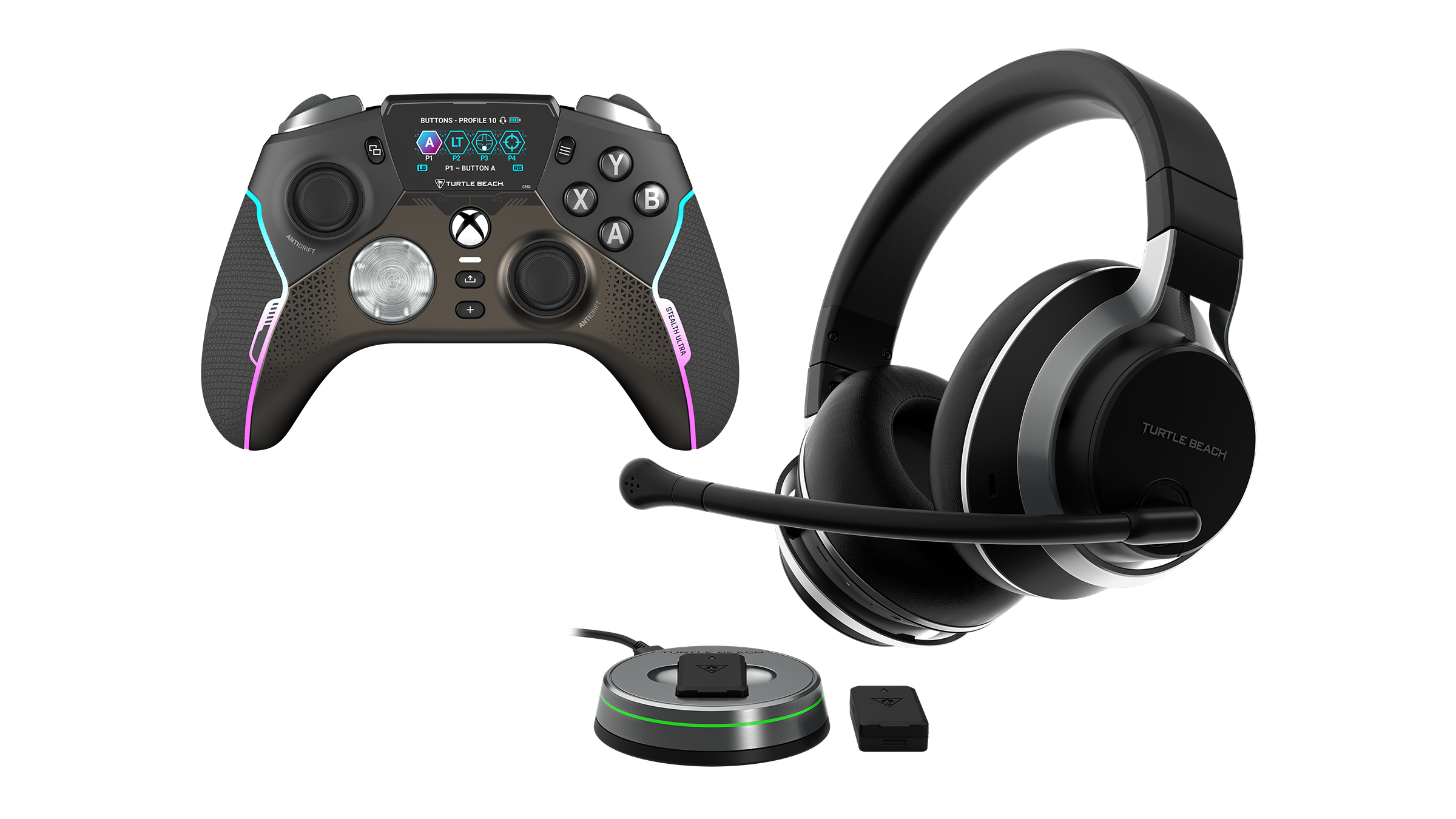 Turtle Beach | Stealth Ultra Wireless Gaming Controller + Stealth Pro Xbox Gaming Headset Bundle