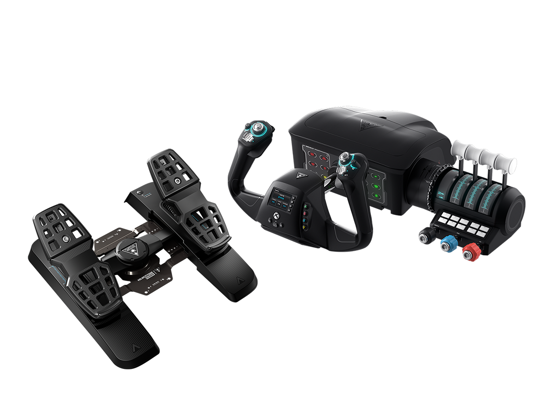 Turtle Beach | VelocityOne Flight Universal Control System + VelocityOne Rudder Bundle