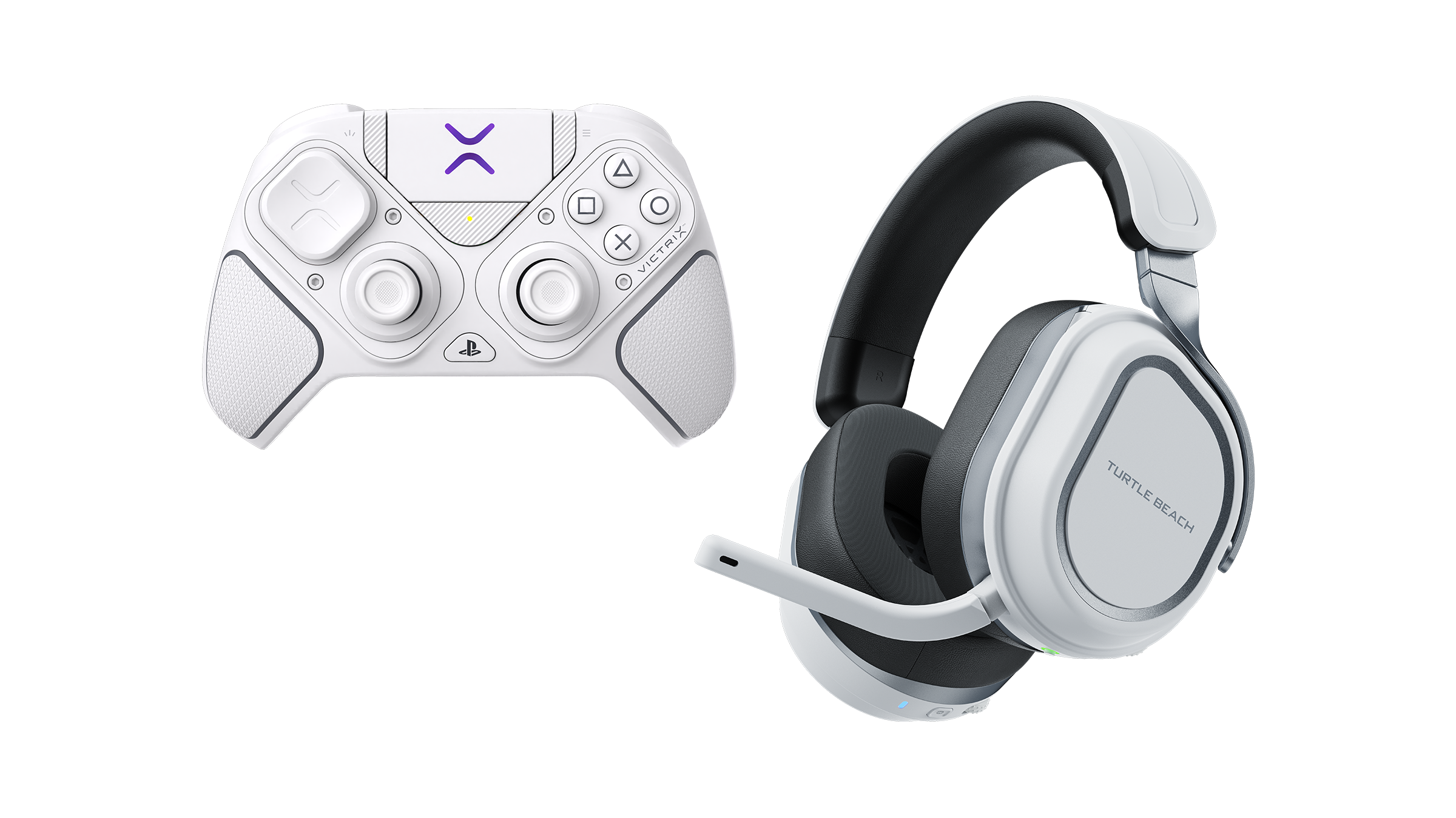 Turtle Beach | Victrix Pro BFG Reloaded Wireless Gaming Controller + Stealth 700 Gaming Headset (Gen 3) PlayStation White Bundle