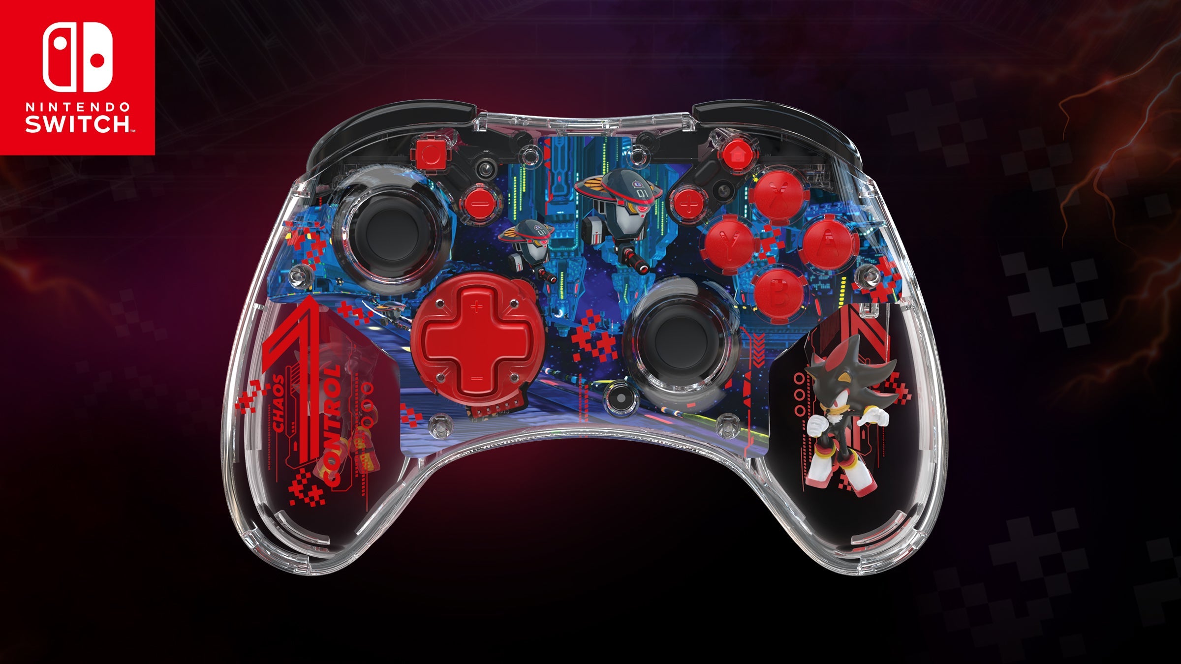 Turtle Beach | PDP REALMz Wireless Gaming Controller With Motion: Shadow Space Colony ARK | Nintendo Switch